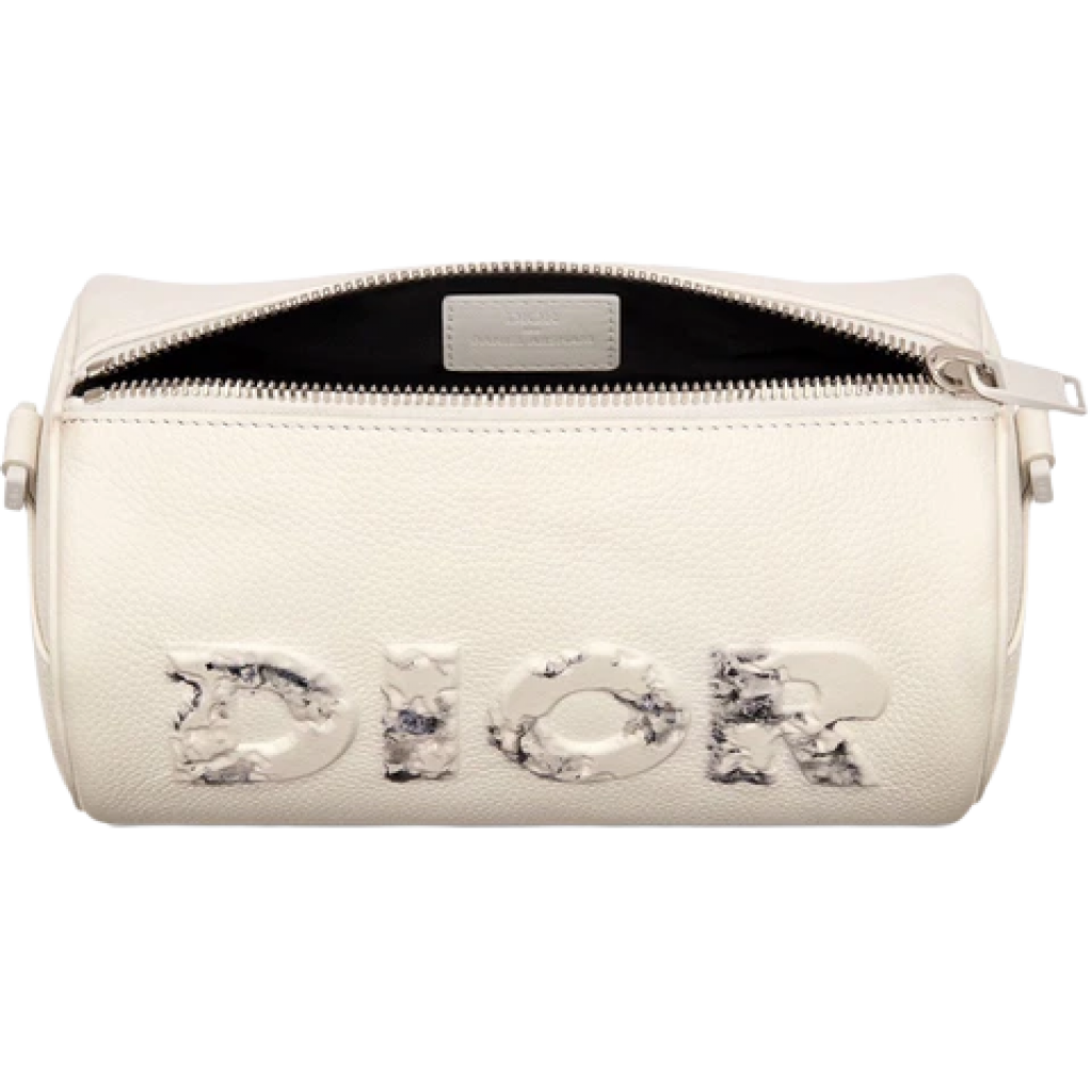 Dior x Daniel Arsham Roller Bag Calfskin White By Youbetterfly